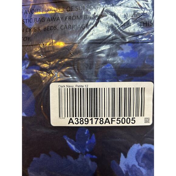 isaacmizrahilive Blue Floral 12 Petite Dress Pants Cottagecore - Picture 3 of 10